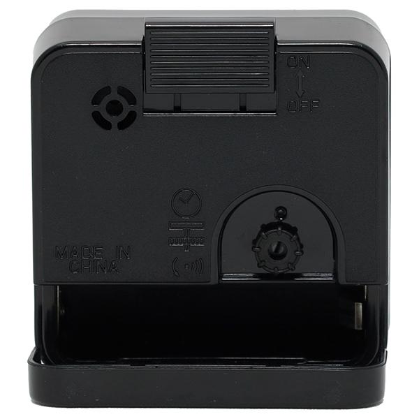 TQ-140S-1JF ブラック 目覚まし時計 トラベルクロック 商品画像8：総合通販サイト 家電横丁 PLUS