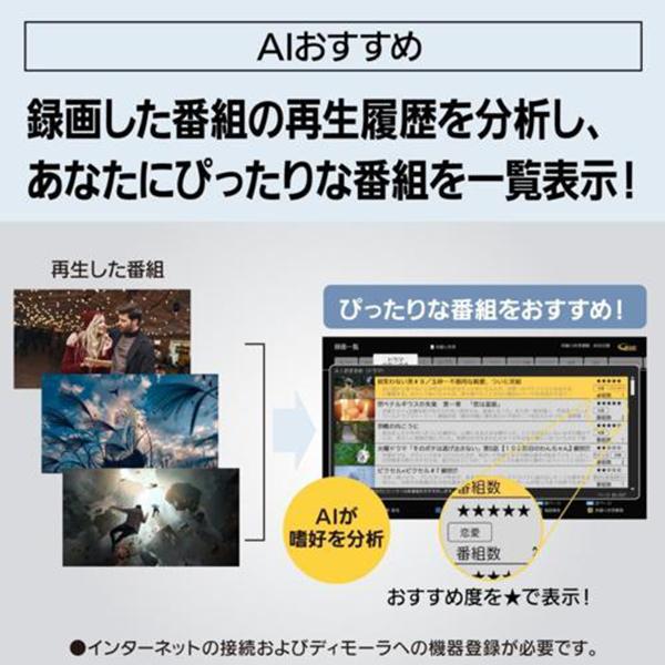 4Kディーガ DMR-4TS204S 商品画像4：総合通販サイト 家電横丁 PLUS