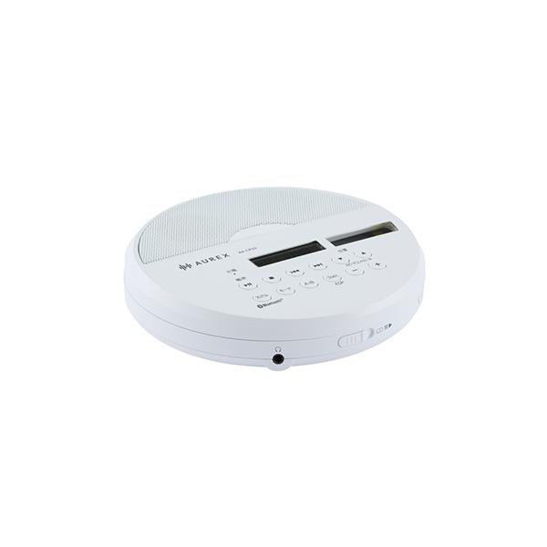 AX-CP50W ﾎﾜｲﾄ ポータブルCDプレイヤー ステレオスピーカー搭載 Bluetooth送信機能 商品画像6：総合通販サイト 家電横丁 PLUS