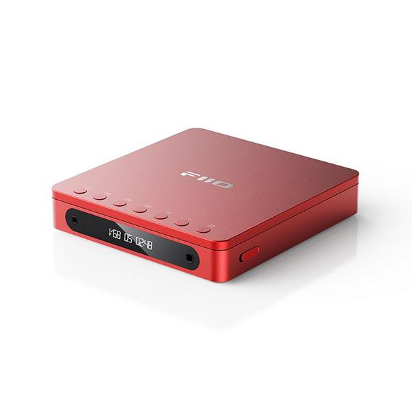 ポータブルCDプレーヤー Red FIO-DM13BT-R