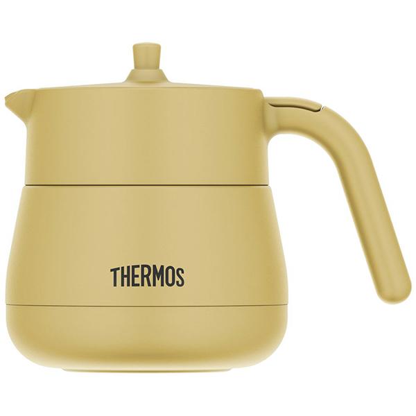 TTE-450-BE(ベージュ) 真空断熱ティーポット 450ml 商品画像2：総合通販サイト 家電横丁 PLUS