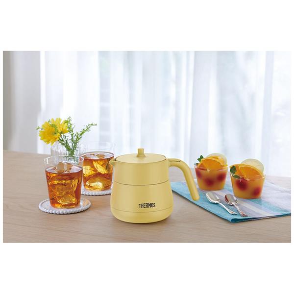 TTE-450-BE(ベージュ) 真空断熱ティーポット 450ml 商品画像5：総合通販サイト 家電横丁 PLUS
