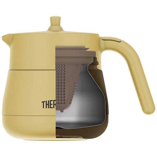 TTE-450-BE(ベージュ) 真空断熱ティーポット 450ml 商品画像6：総合通販サイト 家電横丁 PLUS