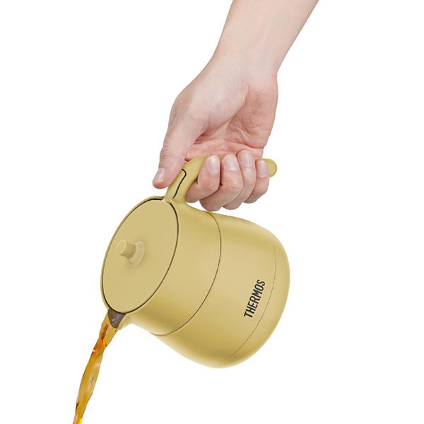 TTE-450-BE(ベージュ) 真空断熱ティーポット 450ml 商品画像8：総合通販サイト 家電横丁 PLUS