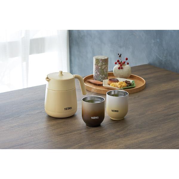 TTE-450-BE(ベージュ) 真空断熱ティーポット 450ml 商品画像9：総合通販サイト 家電横丁 PLUS