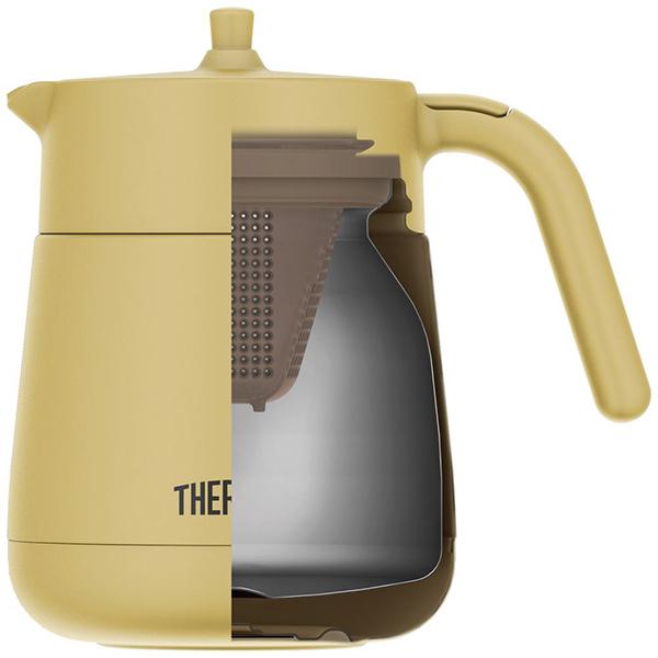 TTE-700-BE(ベージュ) 真空断熱ティーポット 720ml 商品画像6：総合通販サイト 家電横丁 PLUS