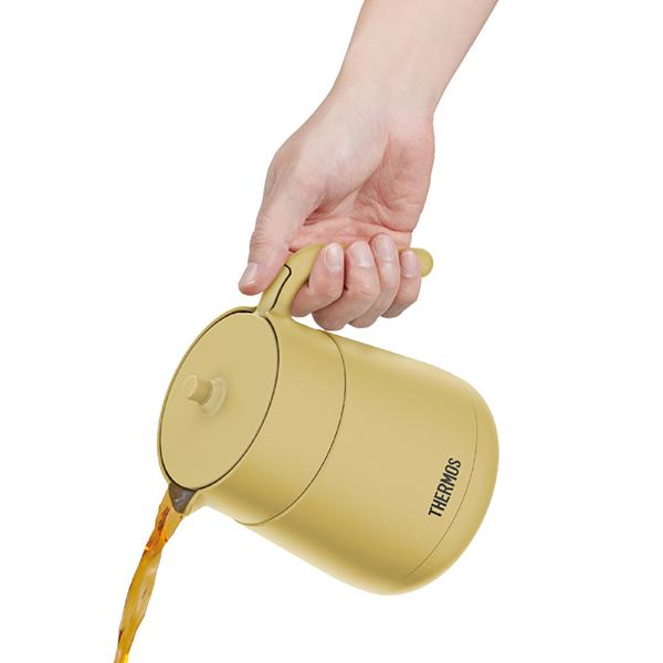 TTE-700-BE(ベージュ) 真空断熱ティーポット 720ml 商品画像7：総合通販サイト 家電横丁 PLUS