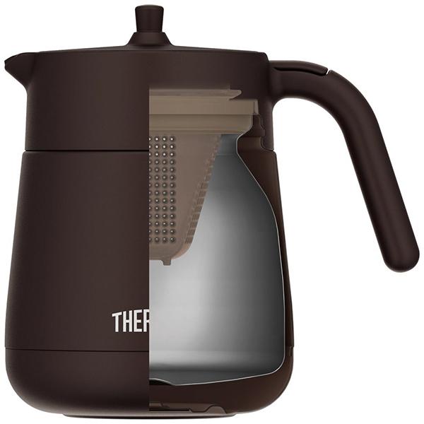 TTE-700-BW(ブラウン) 真空断熱ティーポット 720ml 商品画像6：総合通販サイト 家電横丁 PLUS