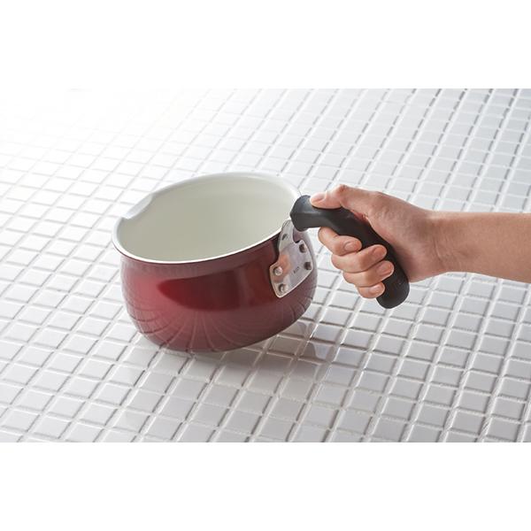サーモス セラプロテクトシリーズマルチポット KNC ディープレッド KNC-018S-DR 商品画像9：総合通販サイト 家電横丁 PLUS