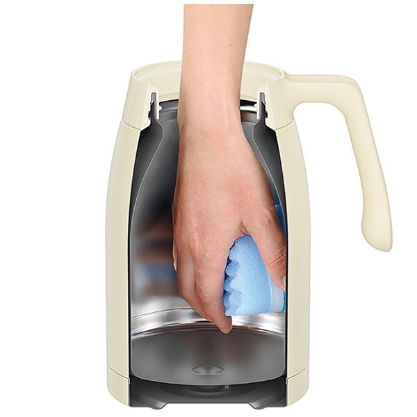 サーモスステンレスポット食洗器対応モデルアイボリーTTG-1500-IV［1.5L］ 商品画像9：総合通販サイト 家電横丁 PLUS