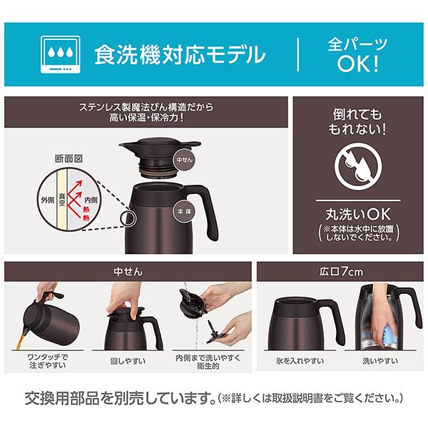 TTG-2000-BW 商品画像4：総合通販サイト 家電横丁 PLUS