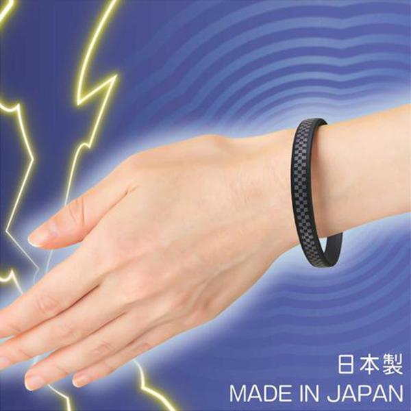 SL0070 ブラック×パール スパークノン×シリコンバンド市松模様 L 商品画像3：総合通販サイト 家電横丁 PLUS