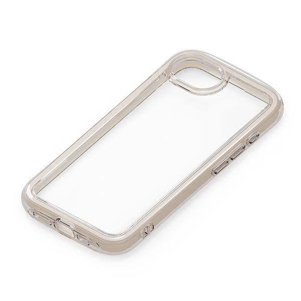 PG-25KAR02BE モカ iPhone 16e用 エアクッションケース 背面ケース 商品画像2：総合通販サイト 家電横丁 PLUS