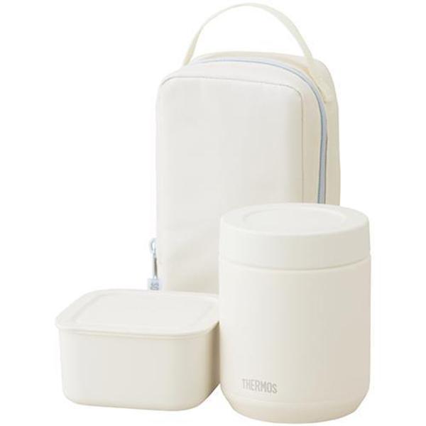 サーモス 真空断熱スープランチセット 400ml JEE-801-IV アイボリー