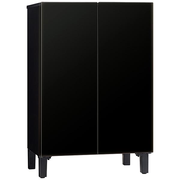 アクア  家具冷蔵庫 AQR-FD7B(K)  マットブラック 600mm 72L 2ドア 観音開きタイプ 2026年 商品画像2：総合通販サイト 家電横丁 PLUS