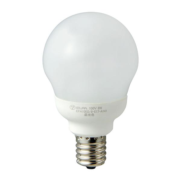 EFA10ED/8-E17-A141 電球形蛍光ランプ 昼光色 E17口金 40W