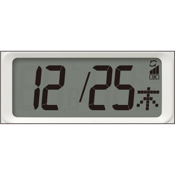 RHYTHM リズム 8FYA02SR03 フィットウェーブリブA02 電波掛け時計 商品画像4：総合通販サイト 家電横丁 PLUS