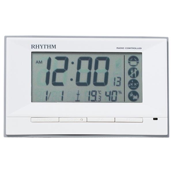 RHYTHM 目覚まし時計 8RZ207SR03 商品画像7：総合通販サイト 家電横丁 PLUS