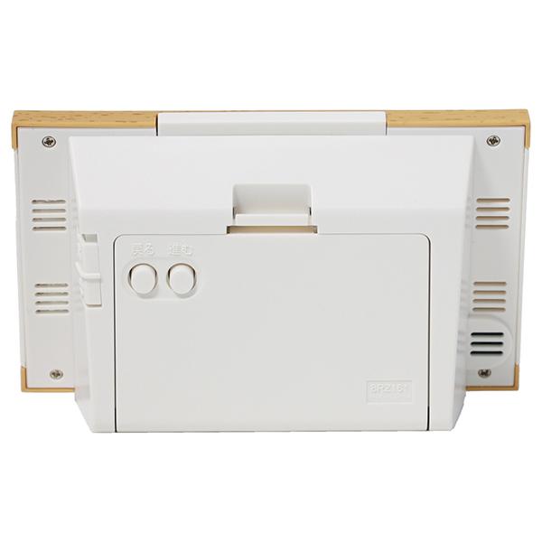 RHYTHM 目覚まし時計 8RZ161SR07 商品画像7：総合通販サイト 家電横丁 PLUS