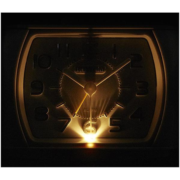 RHYTHM 目覚まし時計 8RA647SR02 商品画像4：総合通販サイト 家電横丁 PLUS