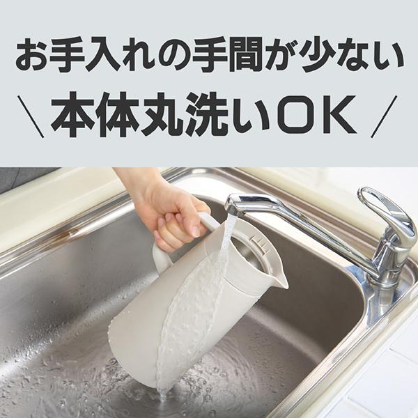 PWR-A200WK イーグレットホワイト ステンハンディ 2.0L 商品画像8：総合通販サイト 家電横丁 PLUS