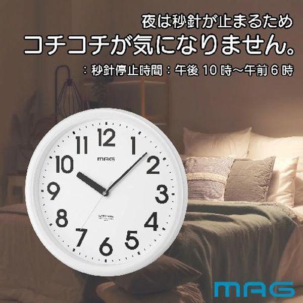 W-781 WH-Z 電波掛時計 リゲル 商品画像3：総合通販サイト 家電横丁 PLUS