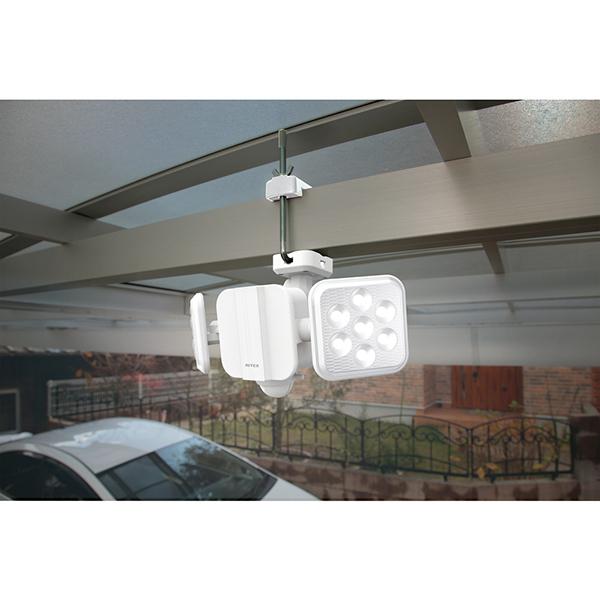 ムサシ S220L ライテックス５Ｗ２灯フリーアーム式ＬＥＤソーラーセンサーライト S-220L8086 商品画像3：総合通販サイト 家電横丁 PLUS