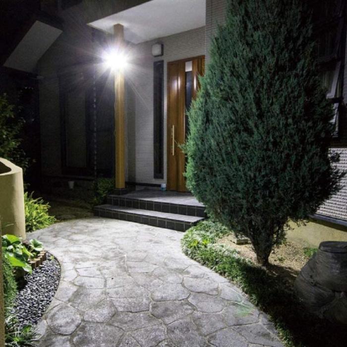 ムサシ LEDセンサーライト RITEX LED-270 LED乾電池 商品画像4：総合通販サイト 家電横丁 PLUS