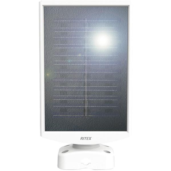 ムサシ S330L ライテックス５Ｗ３灯フリーアーム式ＬＥＤソーラーセンサーライト S-330L8086 商品画像2：総合通販サイト 家電横丁 PLUS