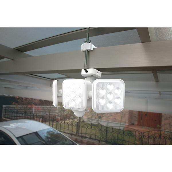 ムサシ S330L ライテックス５Ｗ３灯フリーアーム式ＬＥＤソーラーセンサーライト S-330L8086 商品画像3：総合通販サイト 家電横丁 PLUS