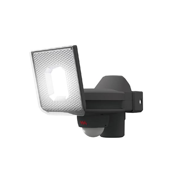 ムサシ LEDRC810 5W×1灯スライド型LED充電式センサーライト LEDRC810 白色 /･･･