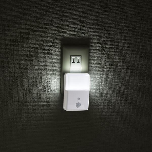 NIT-ALA6MJM-WN LEDナイトライト 明暗･人感センサー 商品画像3：総合通販サイト 家電横丁 PLUS
