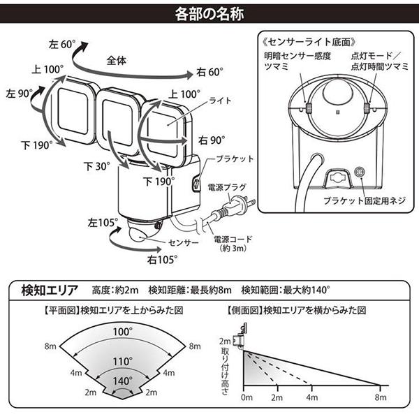 デジタルテスター TST-KJ830 商品画像4：総合通販サイト 家電横丁 PLUS