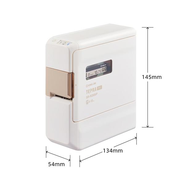 ラベルプリンター「テプラ」PRO SR-R2500P [ホワイト] 商品画像4：総合通販サイト 家電横丁 PLUS
