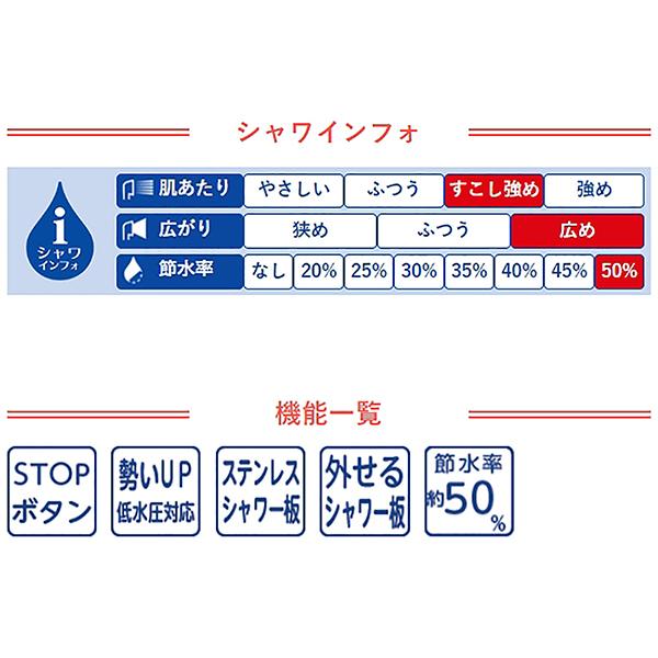シャワーヘッド ラージシャワー ブラック PS350-80XA-D 商品画像11：総合通販サイト 家電横丁 PLUS