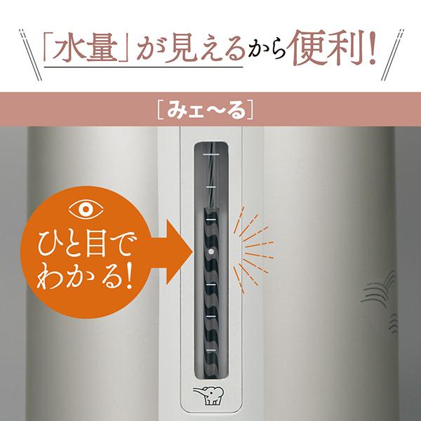 象印 ガラスマホービン 押すだけポット グレースフルフラワー AB-RY22 商品画像4：総合通販サイト 家電横丁 PLUS