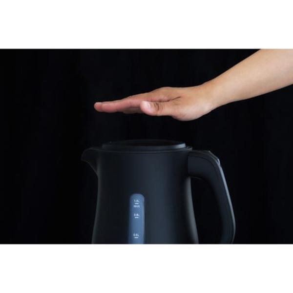TKE30A-K ブラック 電気ケトル 1.0L 1200W急速沸騰 転倒お湯もれ防止 空焚き防止 商品画像11：総合通販サイト 家電横丁 PLUS