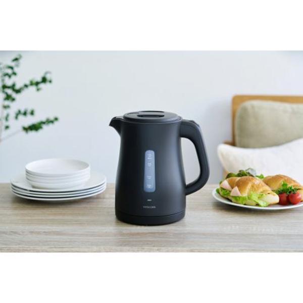 TKE30A-K ブラック 電気ケトル 1.0L 1200W急速沸騰 転倒お湯もれ防止 空焚き防止 商品画像12：総合通販サイト 家電横丁 PLUS