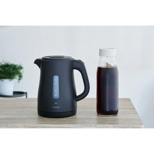 TKE30A-K ブラック 電気ケトル 1.0L 1200W急速沸騰 転倒お湯もれ防止 空焚き防止 商品画像14：総合通販サイト 家電横丁 PLUS