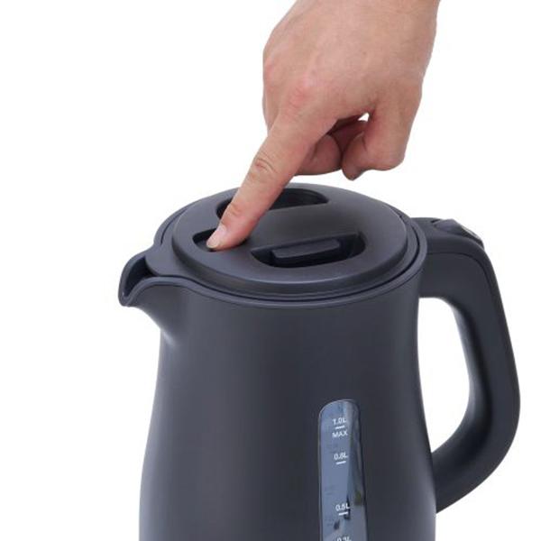 TKE30A-K ブラック 電気ケトル 1.0L 1200W急速沸騰 転倒お湯もれ防止 空焚き防止 商品画像8：総合通販サイト 家電横丁 PLUS