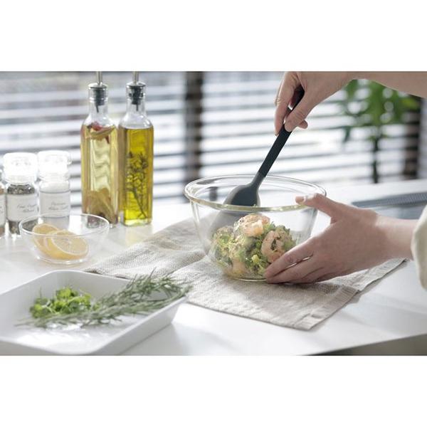 トライアングリップ シリコーンヘラ ブラック K535BK 商品画像6：総合通販サイト 家電横丁 PLUS