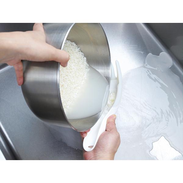 極 お米とぎ K679 ホワイト 商品画像6：総合通販サイト 家電横丁 PLUS