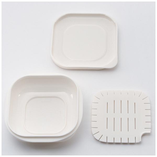 極 冷凍ごはん容器 2個入り K748W [ホワイト] 商品画像6：総合通販サイト 家電横丁 PLUS