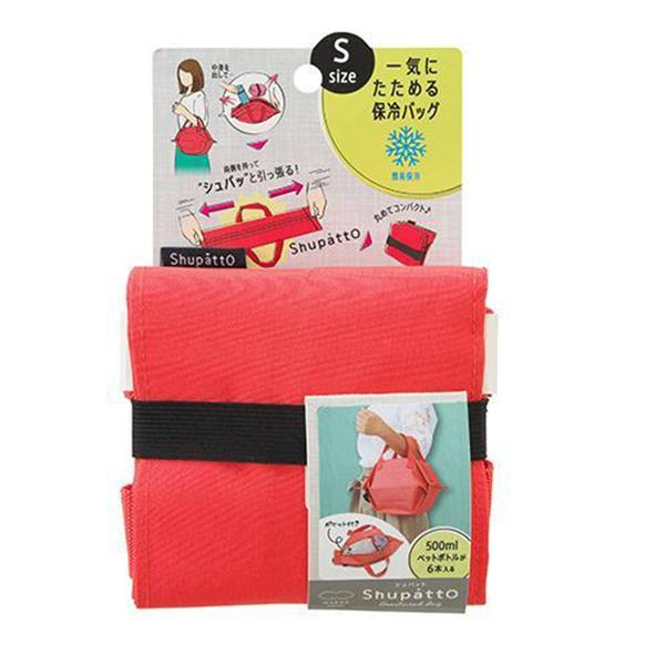 マーナ 保冷バッグS レッド S444R Shupatto  商品画像4：総合通販サイト 家電横丁 PLUS