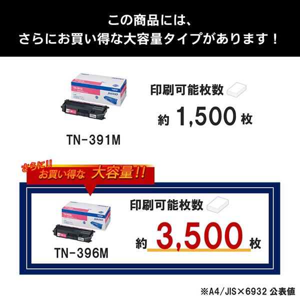 TN-391M [マゼンタ] 商品画像4：総合通販サイト 家電横丁 PLUS
