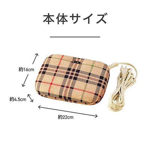 コイズミ 平形電気あんか KHA-06262 商品画像5：総合通販サイト 家電横丁 PLUS