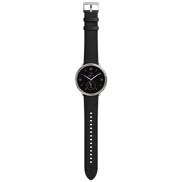 Amazfit Active 2 プレミアムバージョン [ブラックレザー] 商品画像3：総合通販サイト 家電横丁 PLUS