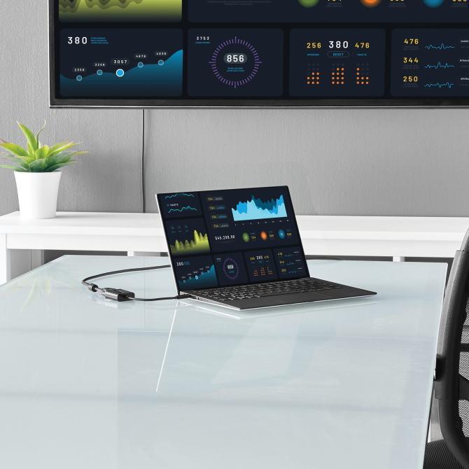 StarTech.com スターテック USB-C - VGA変換アダプター 1920x1080（1080p） ブラック USB C モニター 変換コネクター ディスプレイ コンバーター CDP2VGA 商品画像2：EC CREW