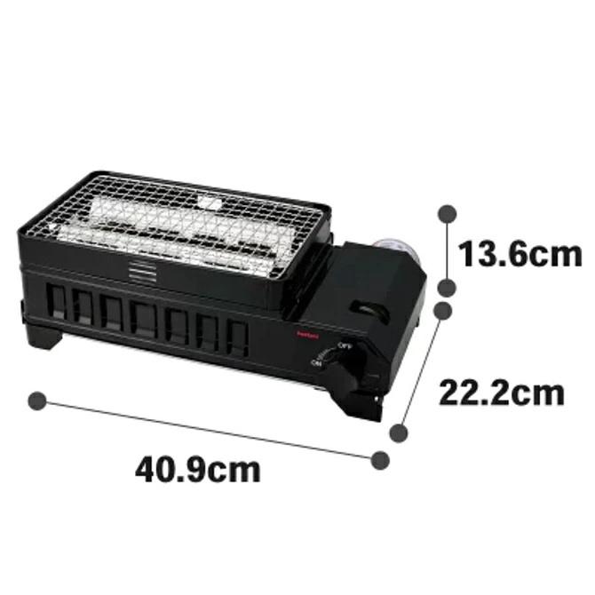 Iwatani イワタニ カセットガス 炉ばた焼器 炙りの匠 ホームメイドシリーズ 日本製 ブラック CB-ABT-1 CBABT1 商品画像4：EC CREW