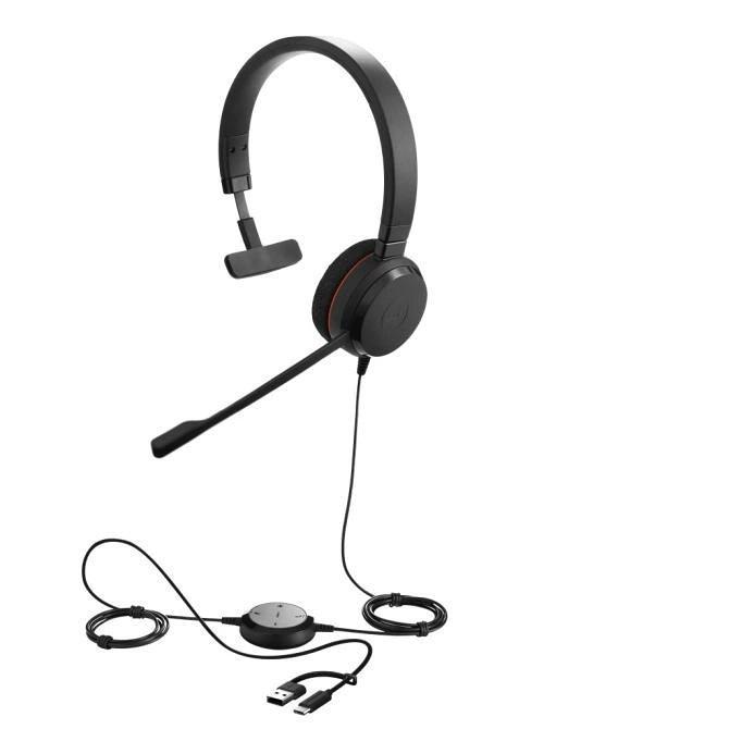 Jabra Evolve 20 MS Mono USB C/A